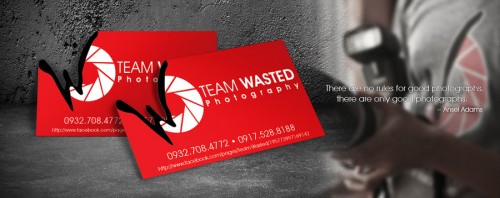 19_Team Wasted Business Card