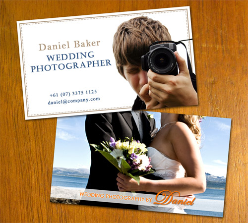 28_Wedding Photo Business Card