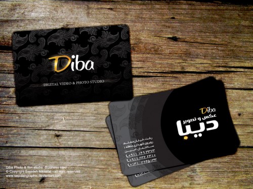 5_Diba Photography Business Card