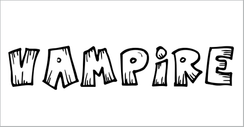 Mister Vampire Font