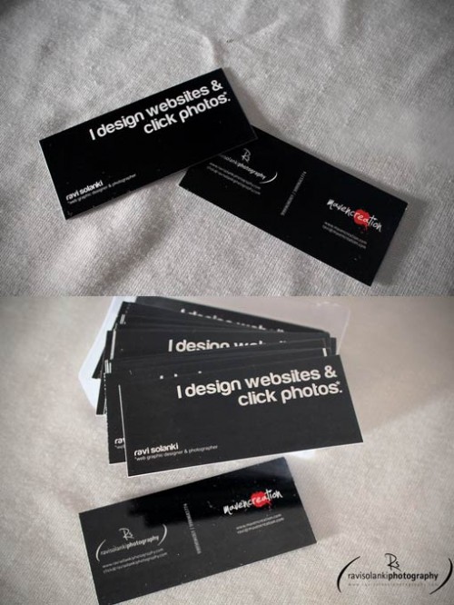13_Typographic Business Card