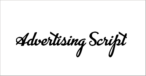 Advertising Script Font