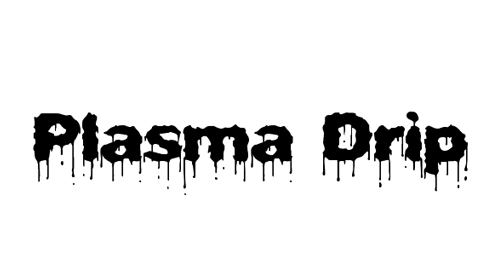 Plasma Drip Font