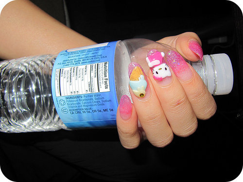 Hello Kitty Nails Ideas