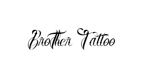 Brother Tattoo Font