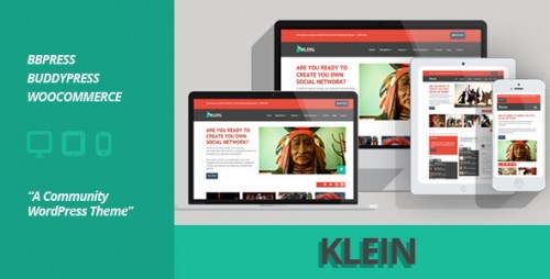 Klein - A Community WordPress Theme