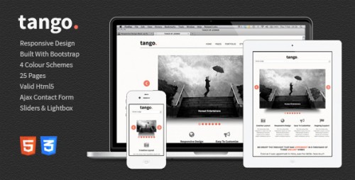 Tango - Responsive HTML5 Template