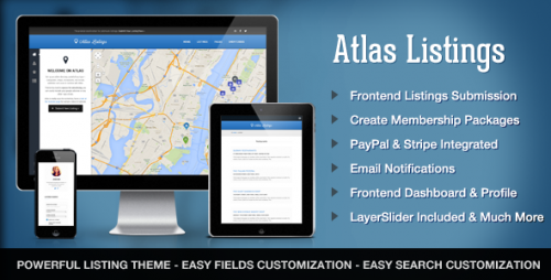 Atlas Directory & Listings WordPress Theme