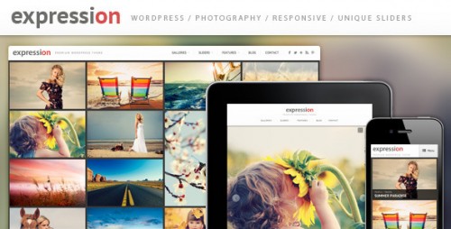 Expression Photography Responsive Theme