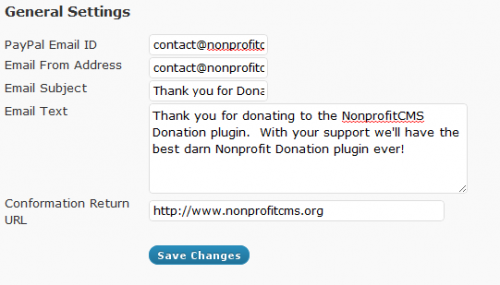 WordPress Donation Plugin