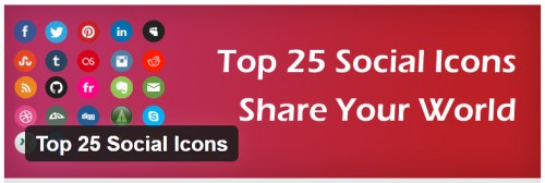 Top 25 Social Icons