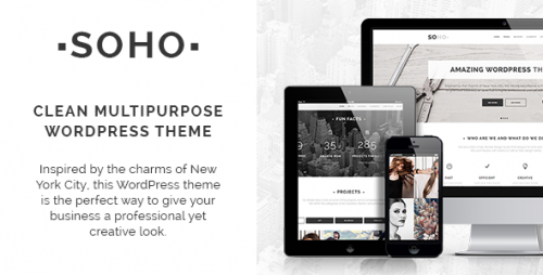 Soho - Clean Multi-Purpose WordPress Theme