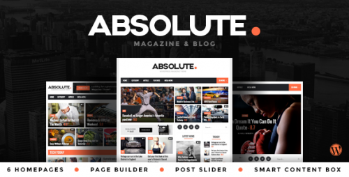 Absolute - The News, Blog and Magazine Theme