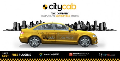 CityCab - Taxi Company & Taxi Firm WordPress Theme