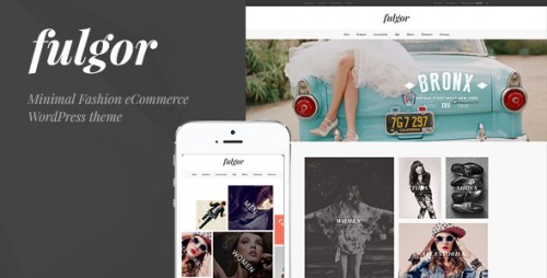 Fulgor - Minimal Fashion eCommerce WordPress Theme
