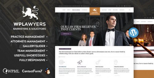 Law Practice - Lawyers Attorneys Business Theme
