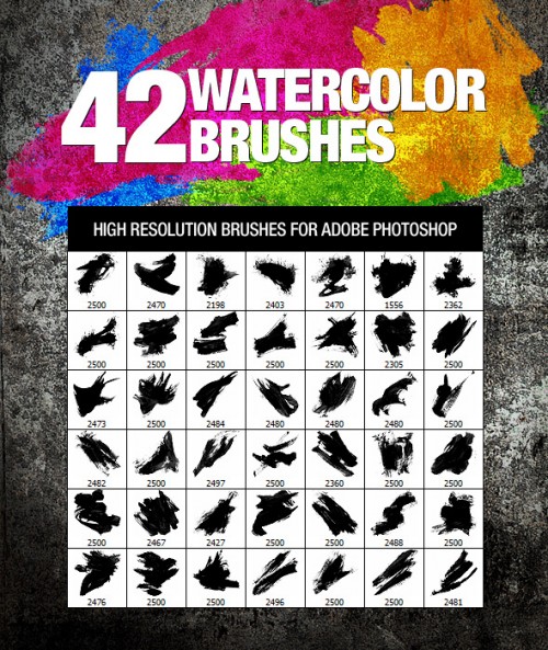 42 Handy Watercolor and Paint Brushes 2016